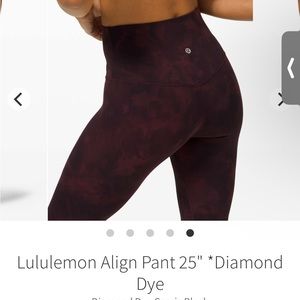 Lululemon Align Pant 25" *Diamond Dye